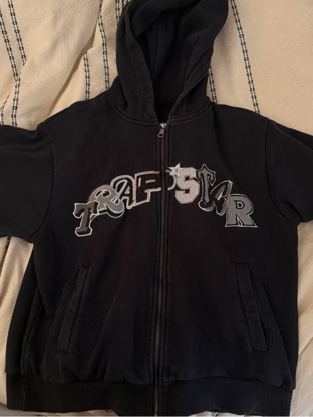 Trapstar black hoodie